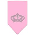Unconditional Love Crown Rhinestone Bandana Light Pink Large UN813588